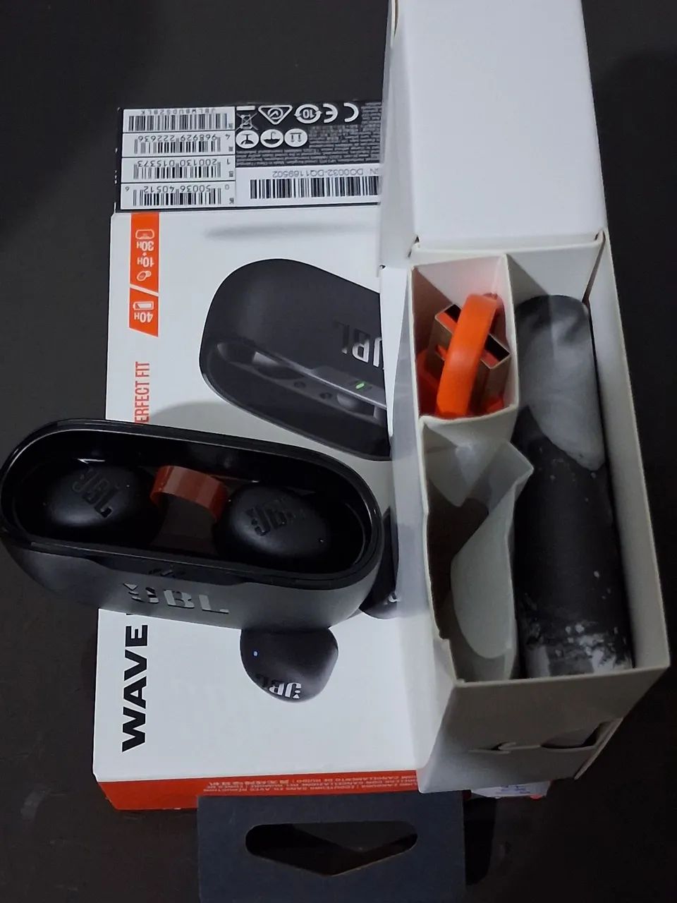 Fone Bluetooth JBL Wave Buds 2 nota e garantia  - Foto 2