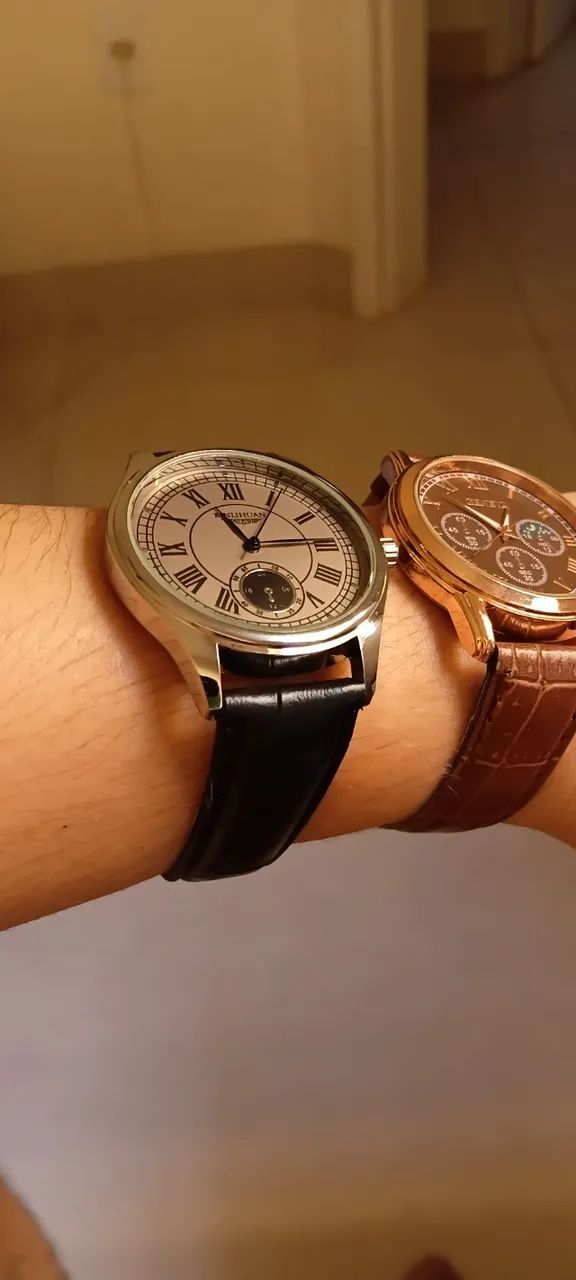 Relogio numero romano elegante e exotico - Foto 2