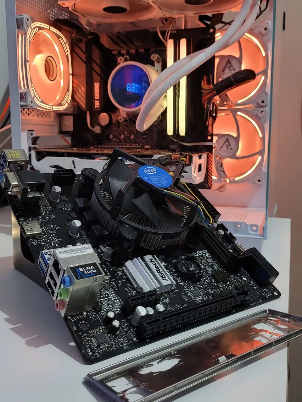 Placa mãe 1151 + i3 9100f - Funcionando perfeitamente | Ótimo estado 