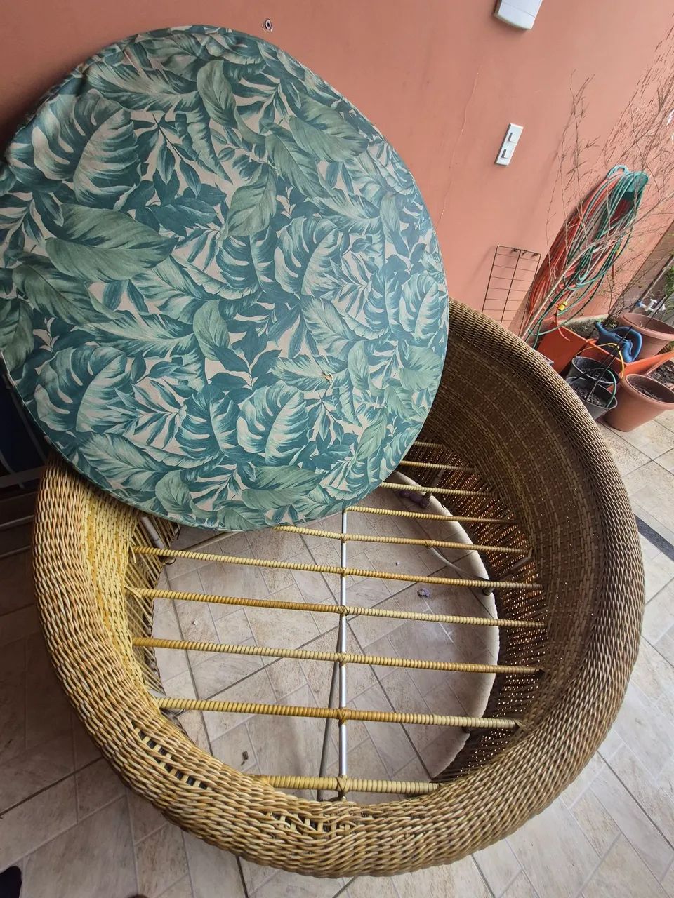 Sofá fibra sintética largura 158, profundidade 160 - Foto 3