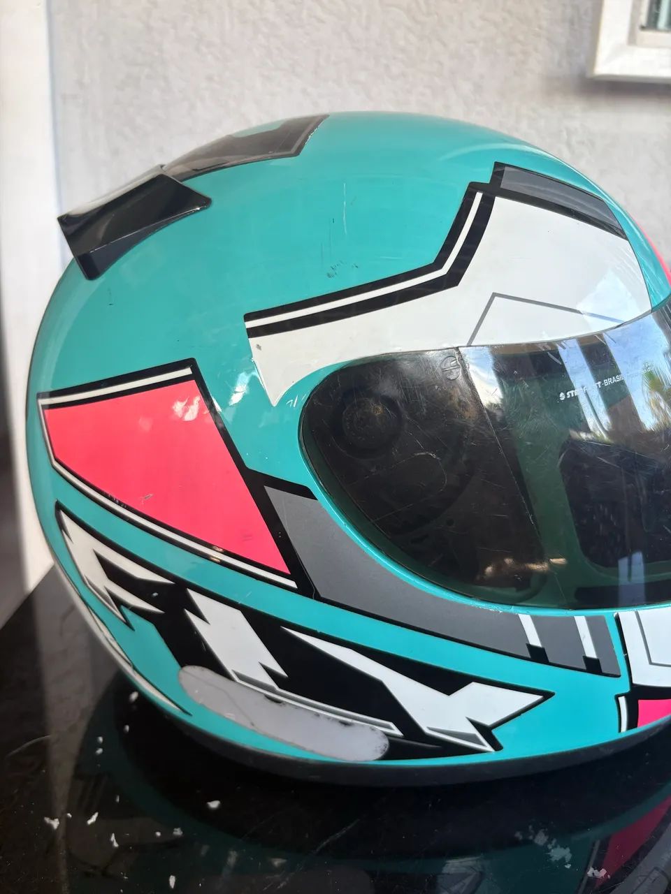 Capacete semi novo  - Foto 2