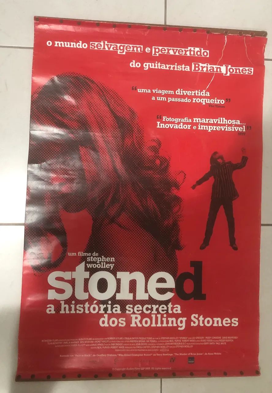 Pôster (de locadora) Rolling Stones - Brian Jones
