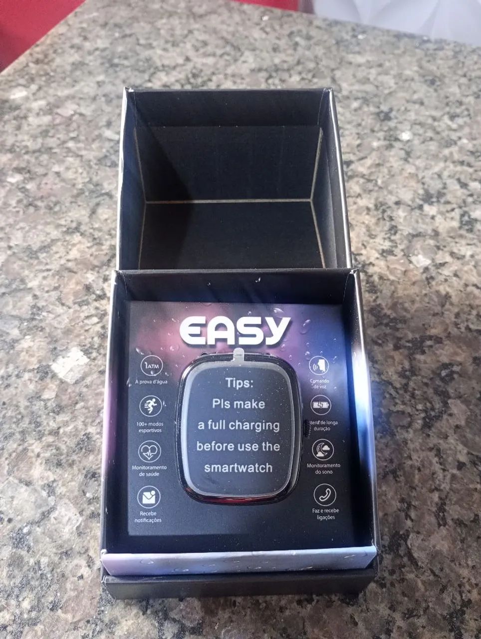 Relógio smartwatch Easy wrarzone (relógio inteligente) - Foto 3