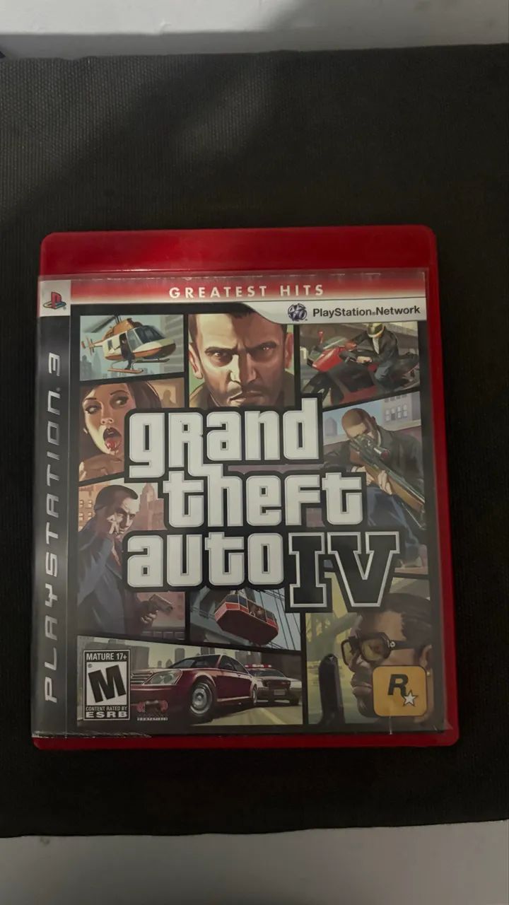 GTA 4 PS3 com mapa  - Foto 4