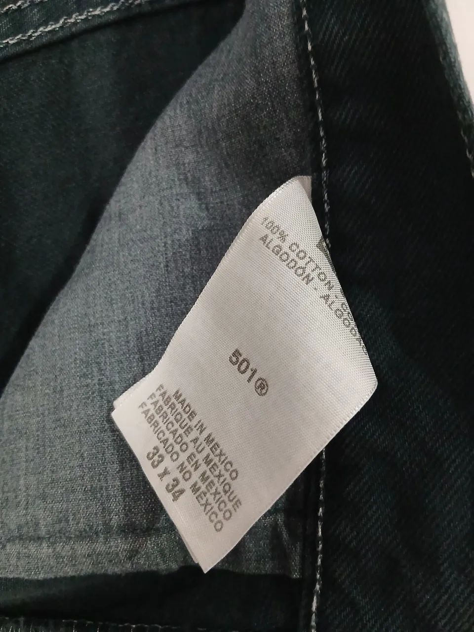 Calça jeans levis 502 N44 - Foto 5