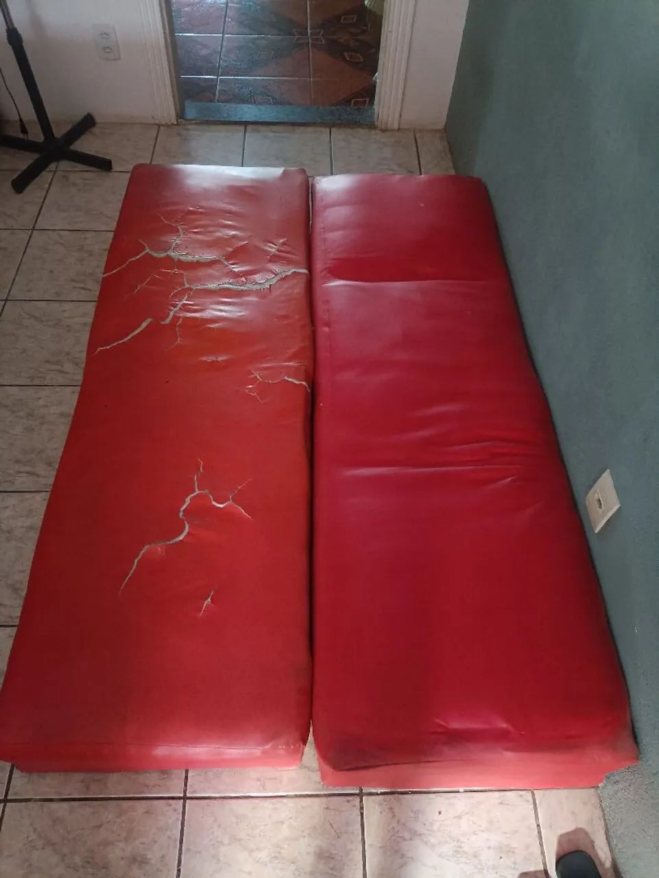 Sofá cama doação  - Foto 4