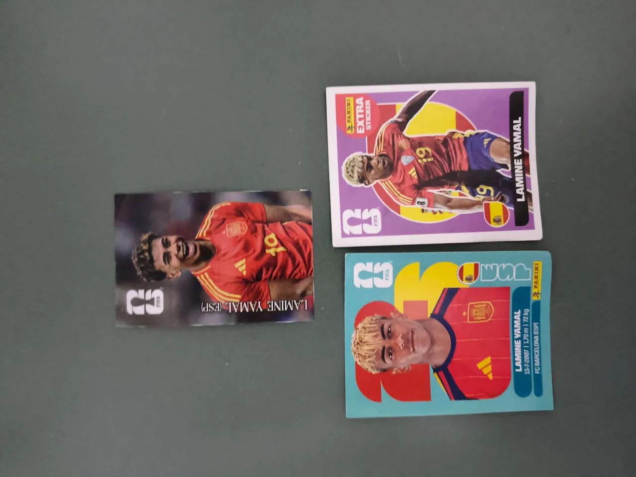 Figurinhas Lamine Yamal - Normal, Coca-Cola e Legend | Copa 2026