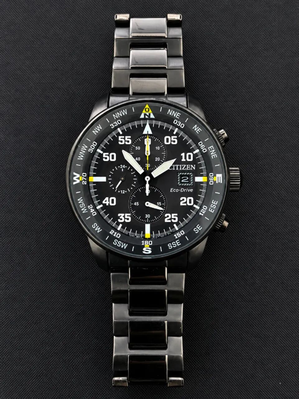 Citizen Eco-Drive Aviator All Black TZ31132P - Acessórios - Vila