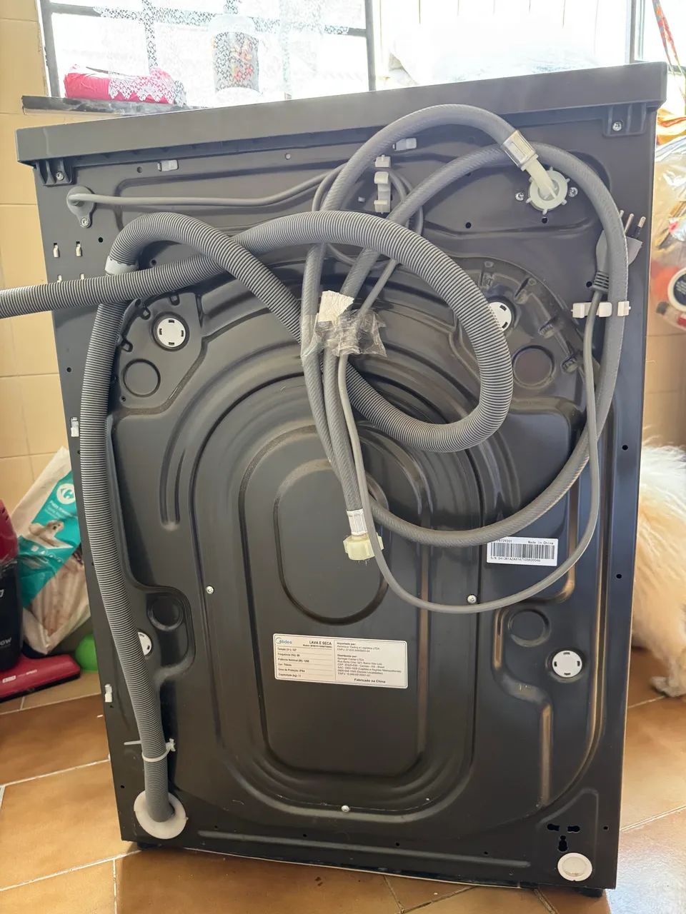 Lava E Seca Midea Master Clean Smart 11kg Titanium Cinza - Foto 4