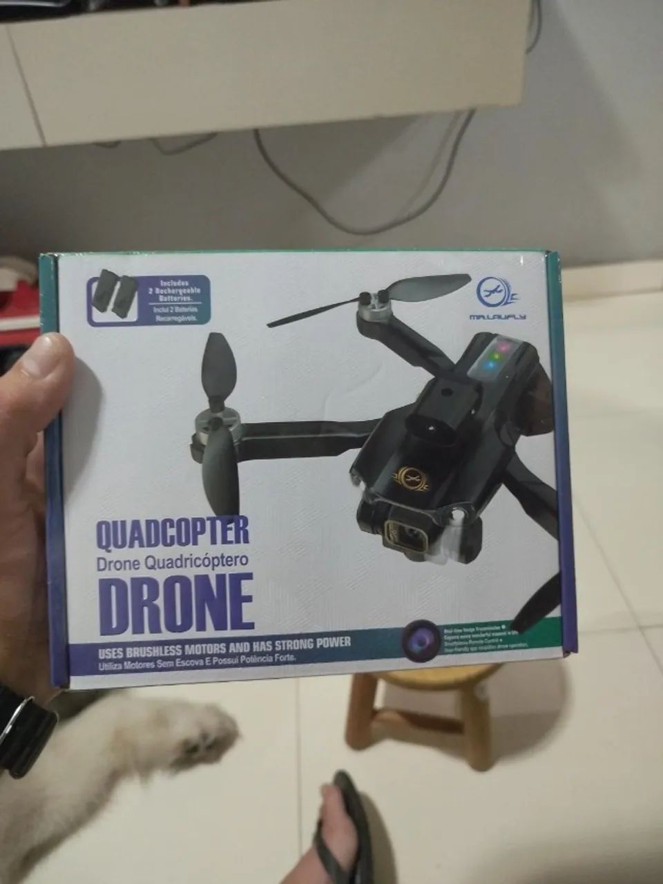 Drone quadricoptero 