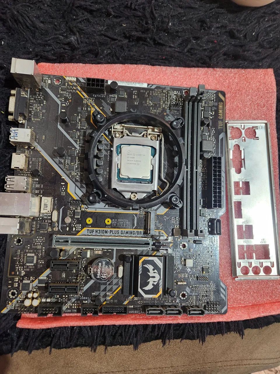 Kit Intel Core i5-8600 + ASUS TUF H310M-PLUS GAMING/BR