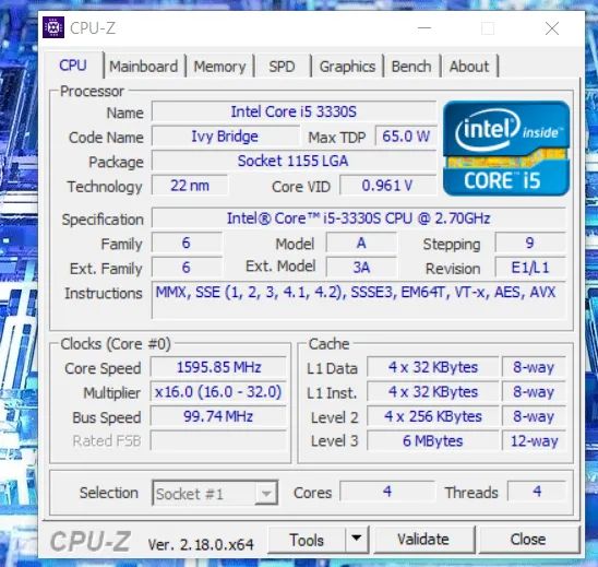 cpu 1155 i5 quad core