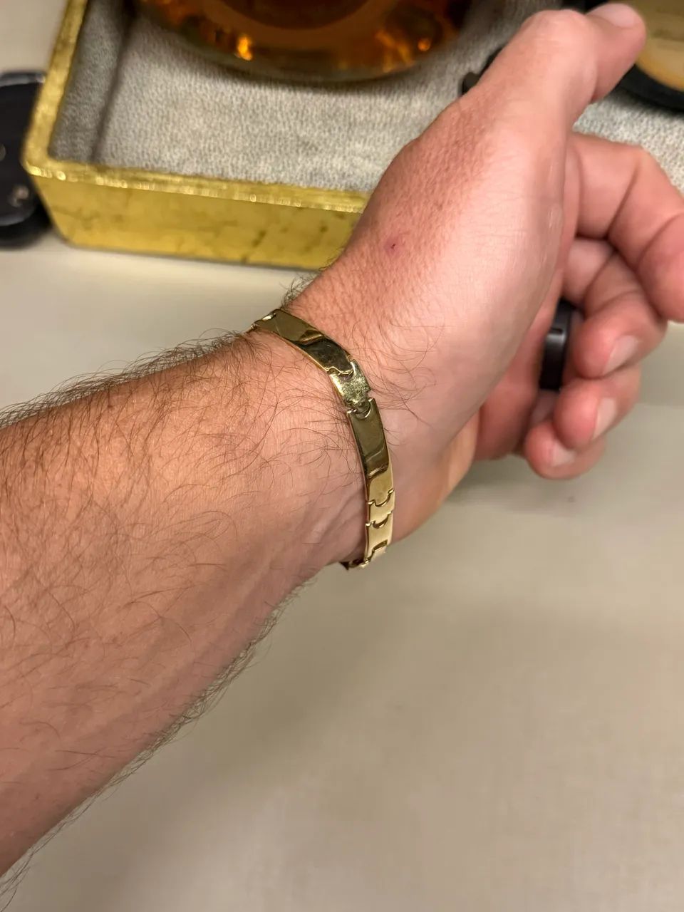 Pulseira Ouro 18k 10G - Foto 4