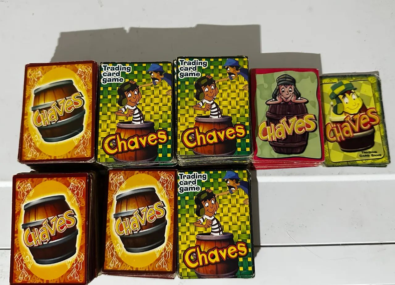 525 cards antigas do chaves - Hobbies e coleções - Parque Santana