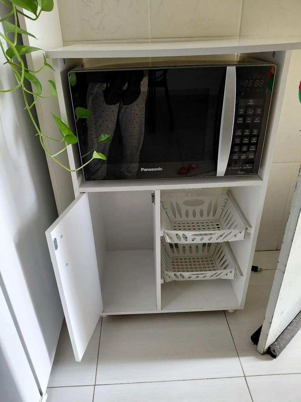 Armário para micro-ondas 