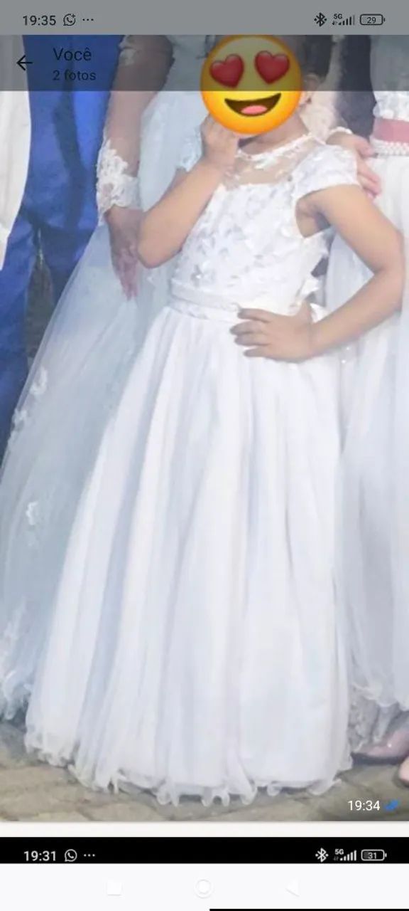 Vestido daminha honra - Foto 2