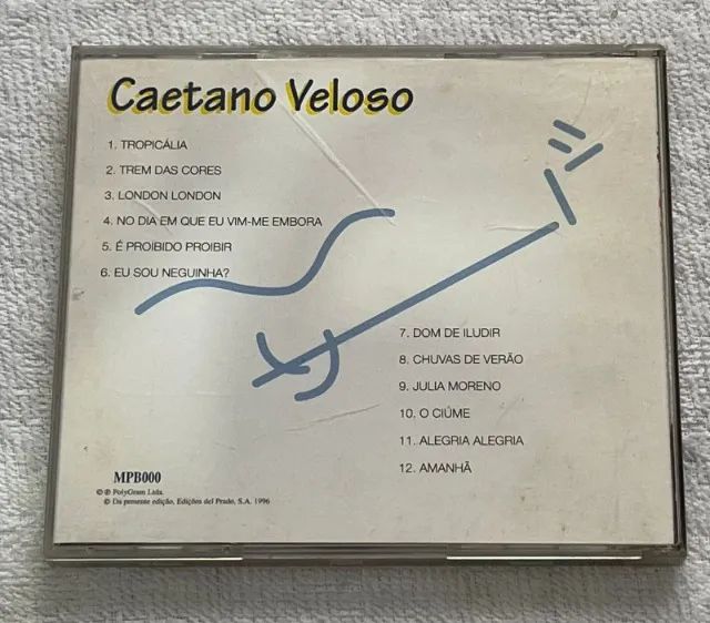 CD Caetano Veloso - Os grandes da MPB  - Foto 3