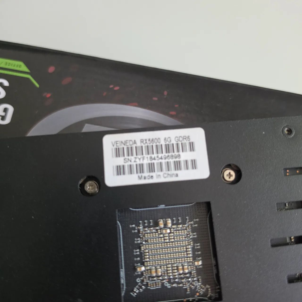 Placa de video Rx5600 6gb ( super conservada) - Foto 3
