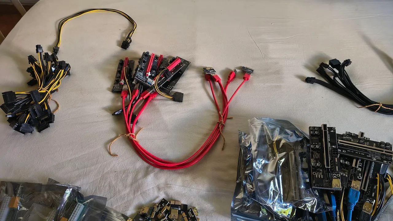 Kit 40 adaptadores risers e acessórios ENVIO OLX - Foto 5