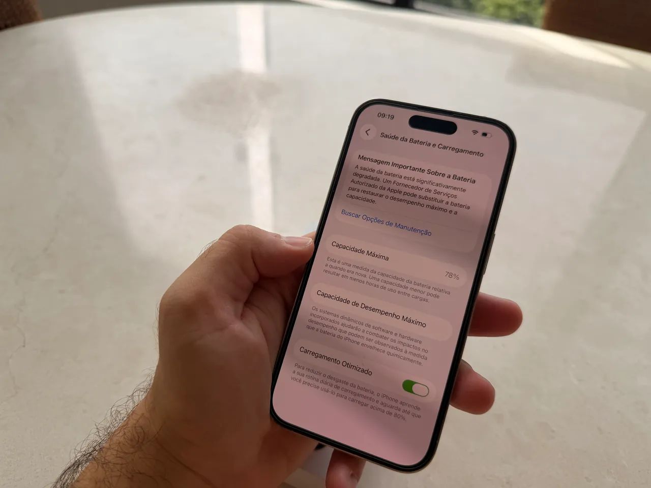 iPhone 14 Pro 128GB - Branco 78% de saúde  - Foto 4