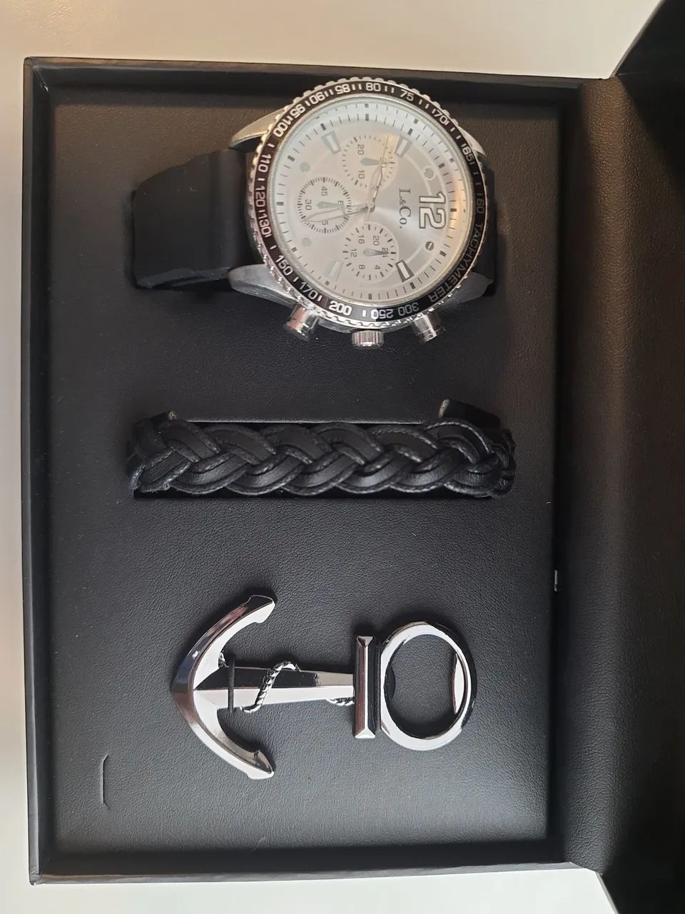 Kit Relógio, Pulseira e Chaveiro L&CO Timepieces - Foto 2