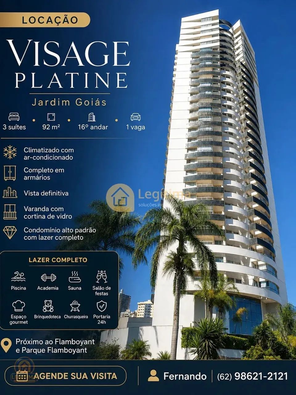 Apartamento com 3 Quartos Jardim Goiás