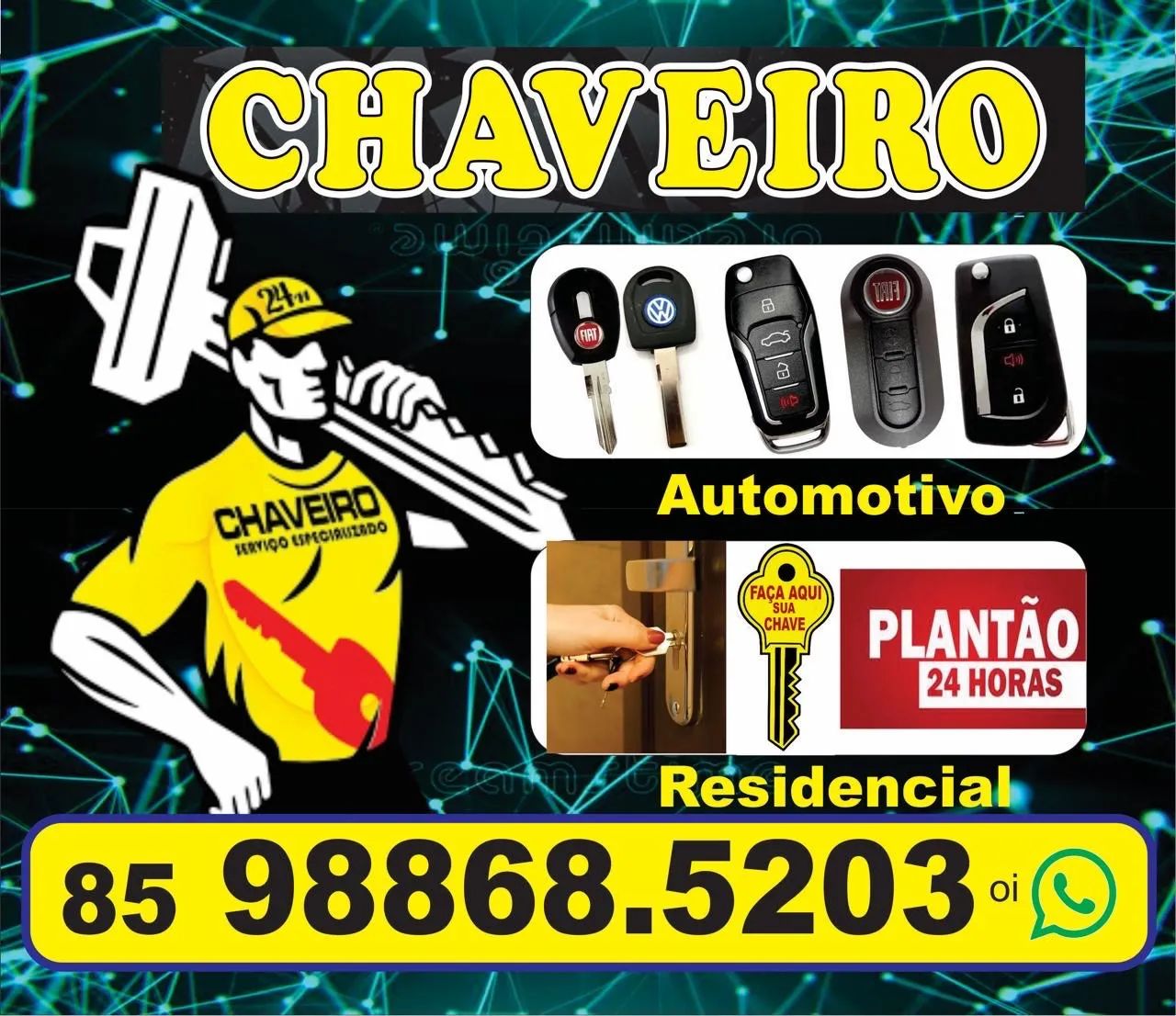 Chaveiro Fortaleza 24 horas