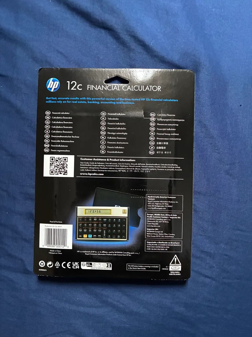 Calculadora Financeira HP 12C - NOVA E LACRADA  - Foto 4