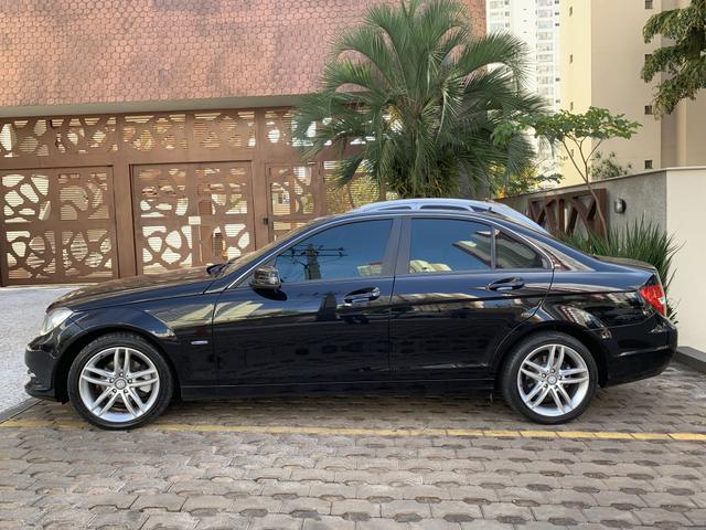 Mercedes c 180 turbo preta 2012 - Foto 5