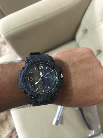 Promoção dia dos Pais relógio Skmei Gshock original a prova de água