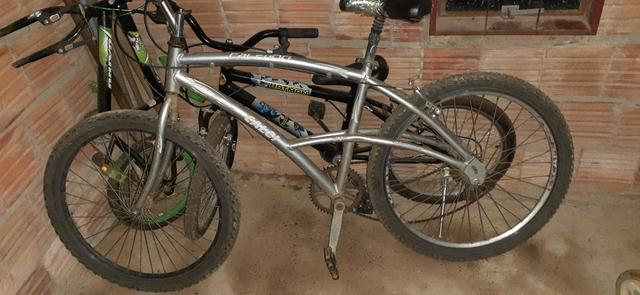 Vendo bicicleta de alumínio - Foto 2