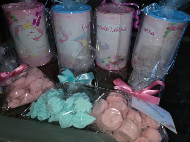 Unicornio lembrancinhas personalizadas suspiro cofrinhos aniversario menina - Foto 3