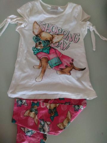 2 vestidos e 1 conjunto bermuda e blusa - Foto 3