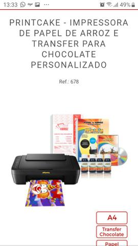 Impressora de papel arroz