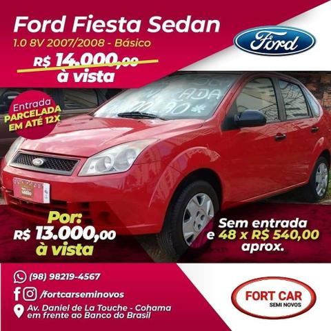 Fiesta sedan, sem entrada 48x 540