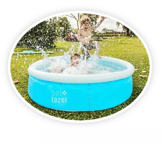 Piscina Redonda Inflável para Adulto e Criança 1000 Litros (NOVA) - Foto 3