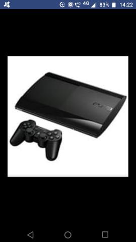 Playstation 3 500g slim só o console por 550 ou com 4 jogos originais por 650 - Foto 4