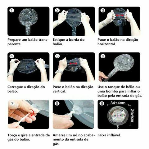 Balões de led 15,00$ - Foto 4