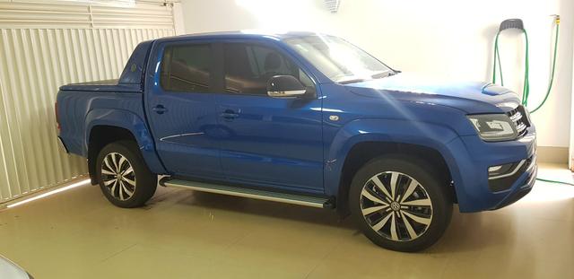 Amarok Extreme V6 2019/19 Diesel Azul - Único Dono - Placa 0 - Só Dinheiro - Foto 2