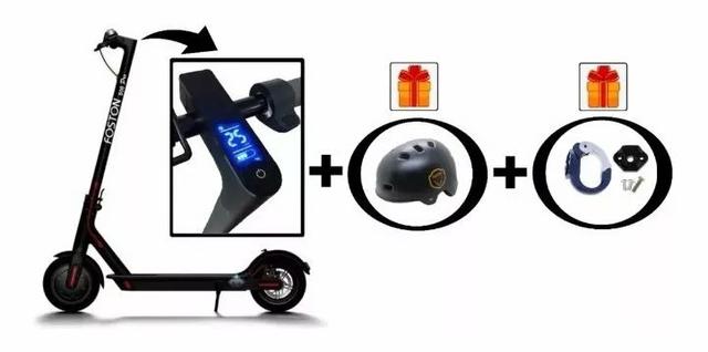 Patinete eletrico Foston Fs-S08 Pro 12x cart novo - Foto 3