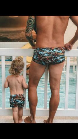 Sunga tal pai, tal filho. 29,90 - Estampas via Whatsapp