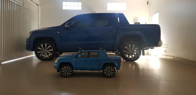 Amarok Extreme V6 2019/19 Diesel Azul - Único Dono - Placa 0 - Só Dinheiro - Foto 3