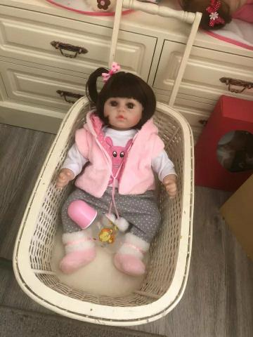 Boneca bebê reborn (ultra realista) - Foto 5