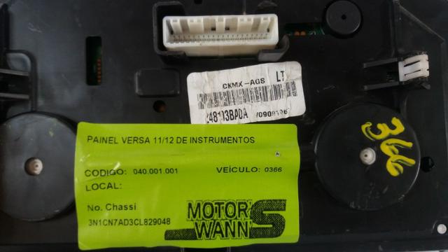 Painel De Instrumento Nissan Versa 2011/2013 Com Garantia Nf - Foto 3
