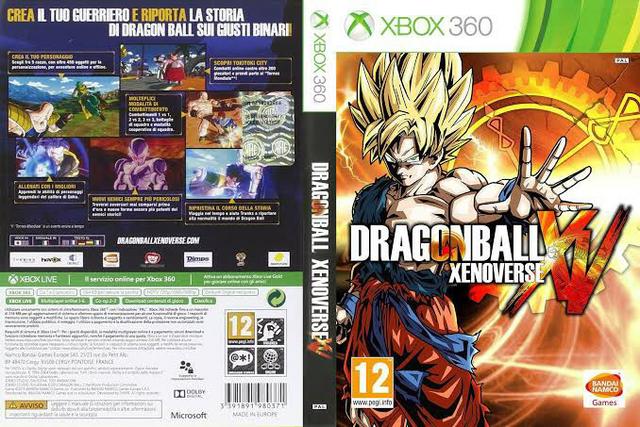 Resultado de imagem para Dragon Ball: Xenoverse xbox 360 COVERS