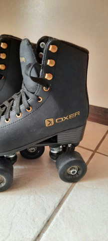 Patins quad 4 rodas Oxer tamanho 35 - Foto 3