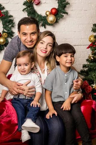 Família e crianças - Ensaios de Natal - família Veloso Valentim - Brasília  DF