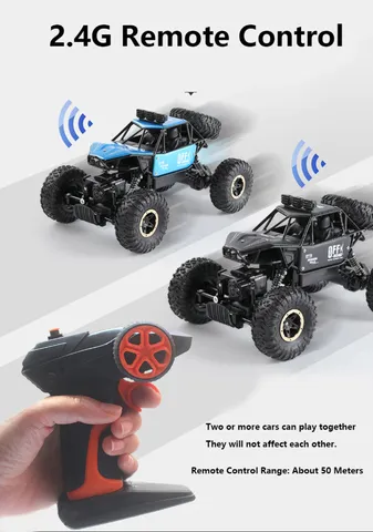 Carro controle Monster 4WD - Recarregável