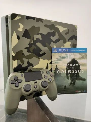 Console PS4 Slim 1TB Edição Limitada Call of Duty WWII Seminovo