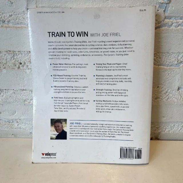 638 - Livro The Cyclists Training Bible Joe Friel ciclismo esporte triathlon  - Foto 6